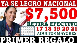 MALAS NOTCIAS AVISO URGENTE ADULTOS MAYORES 📢 REGALO DE CLAUDIA ¡PAGOS BIENESTAR 32 ESTADOS27LETRAS [upl. by Nidak]