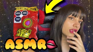 ASMR COMIENDO PALETA  Mouth Sounds con Rockaleta  ASMR EN ESPAÑOL mucha babita ASMR [upl. by Millan]