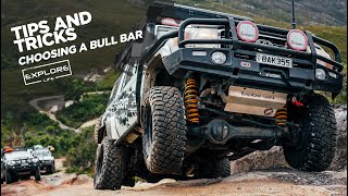 LOOKING AT CHOOSING A BULL BAR  EXPLORE TIPS [upl. by Anivid]