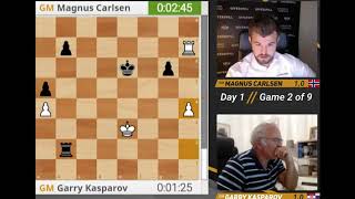 Kasparov  Carlsen DG PGN FISHER [upl. by Mel696]