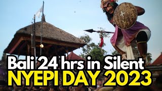 Bali the 24 hrs Silent day NYEPI in Ubud  BALI updates 2023 [upl. by Bille757]