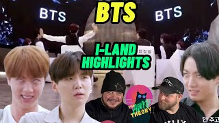 BTS on ILAND REACTION [upl. by Eimareg]