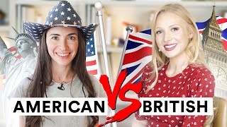 BRITISH vs AMERICAN ENGLISH  Accent amp Vocabulary Comparison [upl. by Ibbie]