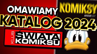 Omawiamy KATALOG KOMIKSÓW EGMONTU 2024 [upl. by Ricoriki]