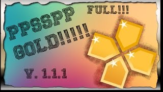 Descargar PPSSPP GOLD para PC Y ANDROID FULL Mediafire 2017 [upl. by Eralc]