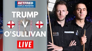 Judd TRUMP v Ronnie OSULLIVAN  World Snooker Championship 2022 Final  Live Stream Watch Along [upl. by Thilda819]