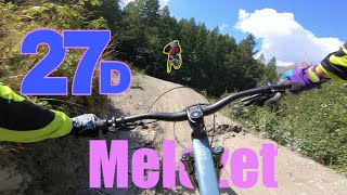 BikePark BARDONECCHIA  Trail 27D Melezet [upl. by Akcebar]