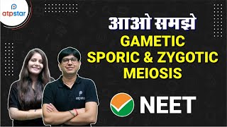 Gametic Sporic and Zygotic Meiosis  Tricks  Botany  NEET  ATP STAR [upl. by Eniroc]