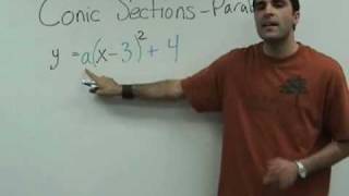 Algebra 2  Conic Sections  Parabolas [upl. by Trudie]