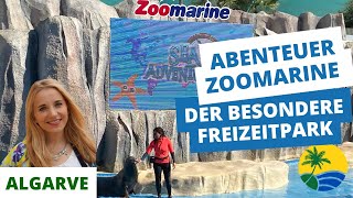 Abenteuer Zoomarine Algarve Freizeitpark – Spannende Tierwelten Top Shows und tropische Pools [upl. by Ayian]