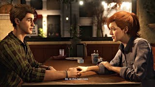 SpiderMan PS4 The Heist DLC  MJ Wants Baby With Peter PostCredits End Scene Black Cat DLC [upl. by Corny]