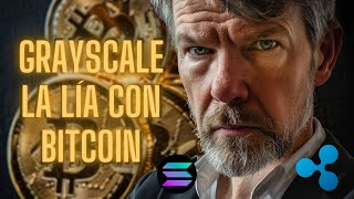 CAÍDA de BITCOIN por culpa de GRAYSCALE  Preocupación por XRP y SOL [upl. by Aldred]