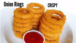 The Best Crispy Onion Rings Recipe Easy and Delicious How to Make Crispy Onion rings at Home [upl. by Margit]