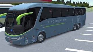 Proton Bus Simulator Marcopolo Paradiso G7 1200 MercedesBenz O500RSD Mapa  Intervias v02 [upl. by Avlasor]