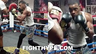 ERROL SPENCE SHARPSHOOTING WITH MURDEROUS PUNCHES DISPLAYS quotMAN DOWNquot POWER IN STORE FOR OCAMPO [upl. by Marcie]