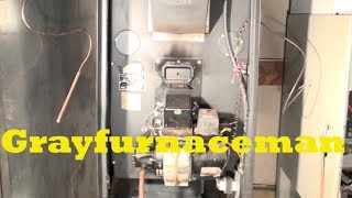 Troubleshoot the oil furnace part 1 Burner wont start [upl. by Flossy]