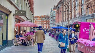 London Walk in Knightsbridge  Harrods amp Sloane Street London Luxury Window Shopping4K HDR [upl. by Camarata957]