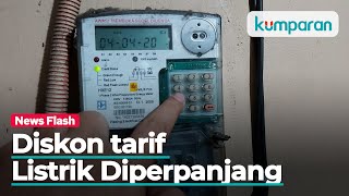 Keringanan Tarif Listrik Diperpanjang hingga Desember 2021 [upl. by Karas]