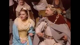 Ivanhoe 1952 con Robert Taylor Joan Fontaine Elizabeth Taylor [upl. by Ettezel277]