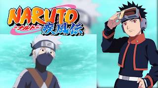 Obito le regala los 2 sharingan a Kakashi HD sub español [upl. by Edlun]