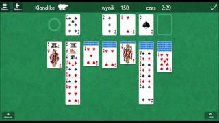 Gramy klasycznie Microsoft Solitaire Collection KlondikePasjans [upl. by Skantze675]