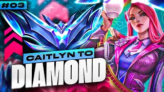 Caitlyn Unranked to Diamond 3  Caitlyn ADC Gameplay Guide  Season 13 Caitlyn Gameplay [upl. by Chae]