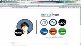 Blogger How to Make a Clickable Header 2012 [upl. by Atterehs572]