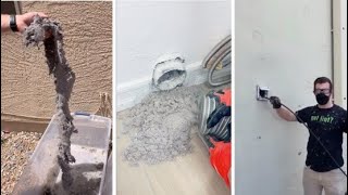 One Hour Oddly Satisfying ASMR Dryer Vent CleaningUnclogging Compilation [upl. by Emina]