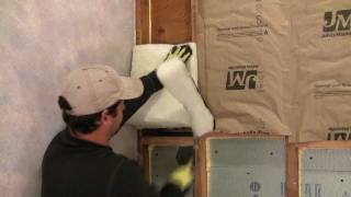 How to Insulate a Wall with Fiberglass Insulation  101 [upl. by Seys]