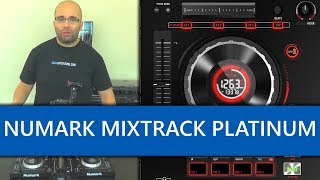 Numark Mixtrack Platinum Serato DJ Controller Video Review [upl. by Helman49]