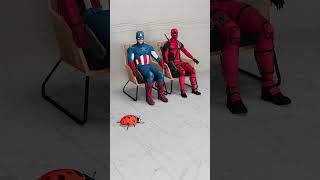 Deadpool vs Captain America  Target Challenge  Marvel Animation [upl. by Hoeve]