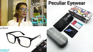 Peculiar Eyewear honest review unboxing  Anti radiation glasses in shopee Legit eyeglassesreviews [upl. by Ycrep711]