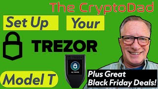 CrypoDad How to Set Up the Trezor Model T [upl. by Ximenez]