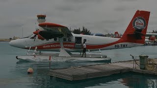 4K  Trans Maldivian Airways  Flight to Reethi Beach Resort [upl. by Aihseym702]