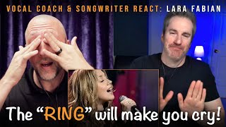 Vocal Coach amp Songwriter First Time Reaction to Perdere lamore  Lara Fabian  Song Analysis [upl. by Assilat]