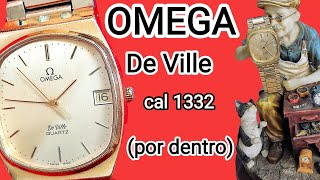 Omega DeVille cal 1332 Cambio de pila y configuración [upl. by Oretna]