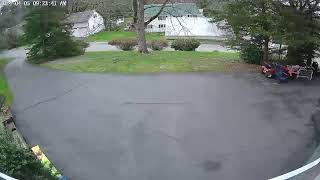 Earthquake in NJ caught on homes security camera [upl. by Akinehc]