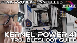 Kernel Power Error 41 FIX  Troubleshoot Guide [upl. by Ardnalak]