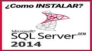 INSTALAR SQL SERVER 2014 para LA SUITE EMPRESARIAL PROFIT PLUS [upl. by Acemahs689]