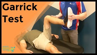 Garrick Test for Popliteus Tendinopathy [upl. by Artemisa69]