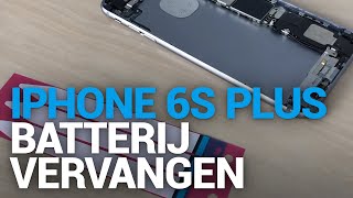 iPhone 6s Plus batterij vervangen  Fixjenl [upl. by Bywaters]