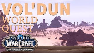 Voldunai World Quest Turn Point WoW [upl. by Aeniah]