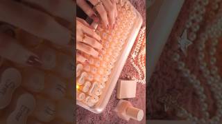 Cosmetics 🧡 ASMR Cute Keyboard Typing ⌨️ Lofree DOT quotFoundation” asmr shorts asmrshorts typing [upl. by Gnim]