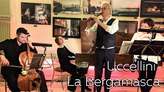 Uccellini  La Bergamasca with balalaika Gnessin Baroque amp Carsten Eckert [upl. by Aicekal906]