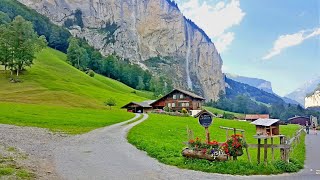 Lauterbrunnen Switzerlands most beautiful Village [upl. by Yrro]