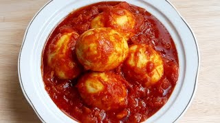 Egg Sambal  முட்டை சம்பல்  Egg Sambal Recipe in Tamil [upl. by Godart]