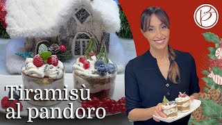 Tiramisù al pandoro  Benedetta Parodi Official [upl. by Anomas]