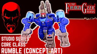 Studio Series Core RUMBLE Concept Art EmGos Transformers Reviews N Stuff [upl. by Audy307]