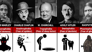 Fears and Phobias OF Historical Figures [upl. by Ydiarf462]