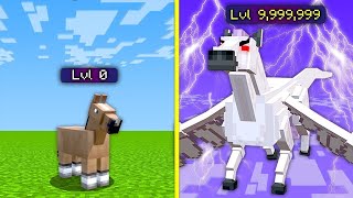 minecraft but i took horses way too far [upl. by Nwahsyar260]